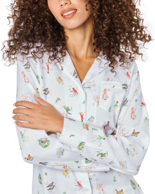 12 Days of Christmas Twill Pajama Set