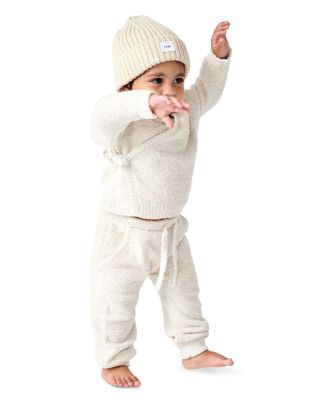 Girls' Fuzzy Wrap Top - Baby
