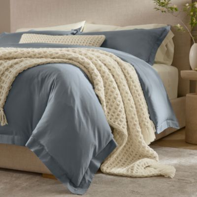 Grand Waffle Merino Wool Throw Blanket