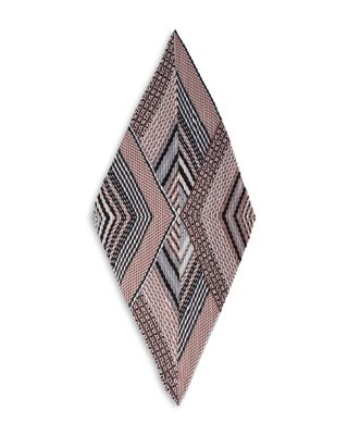 Downtown Pleated Diamond Scarf