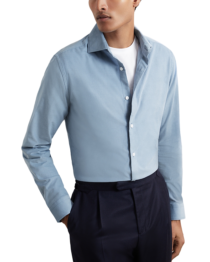 Reiss Fine Corduroy Button Front Shirt