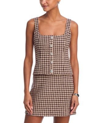 Calissa Tweed Mini Dress