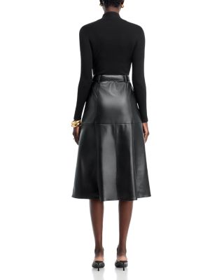 The Miranda Mixed Media Dress