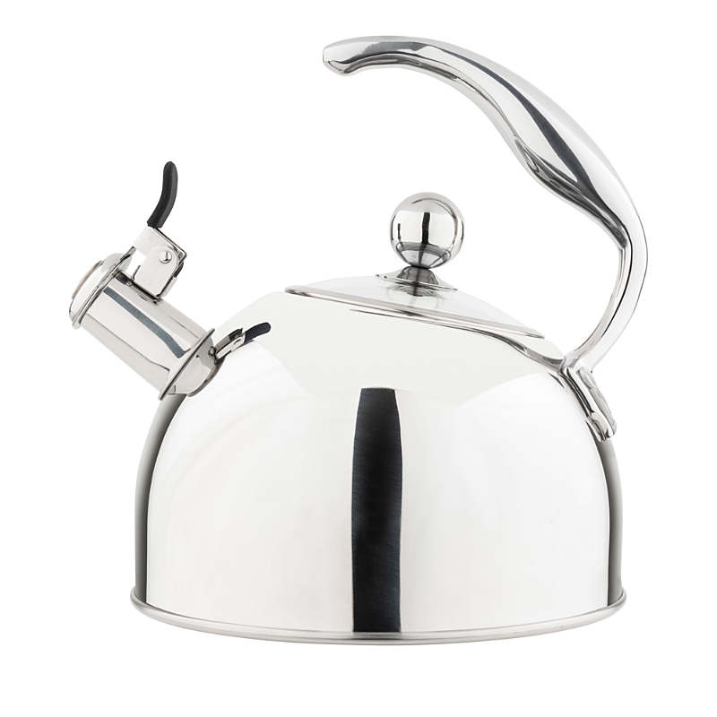 Viking 2.6 Qt Stainless Steel Whistling Kettle In Silver