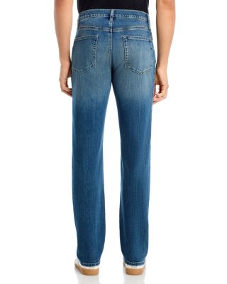L'Homme Modern Straight Fit Jeans in Textbook