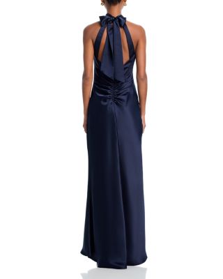Sleeveless Satin Gown - 100% Exclusive