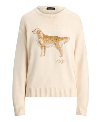 Intarsia Knit Dog Sweater