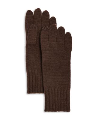 C by Bloomingdale's Cashmere - Rib Tech Gloves - Exclusive