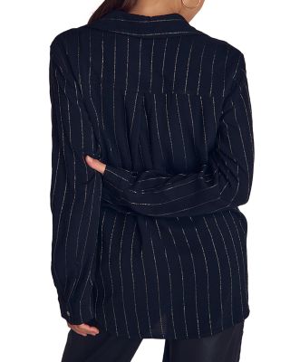 Lurex Stripe Clean Shirt