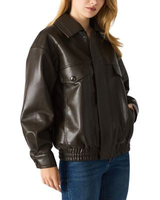 Henson Faux Leather Jacket