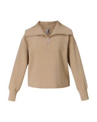 Peaceful Half Zip Sweatshirt