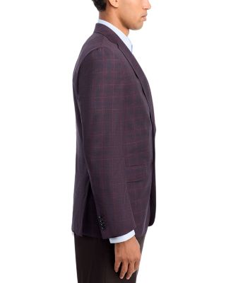 Hutson Tonal Plaid Slim Fit Sport Coat