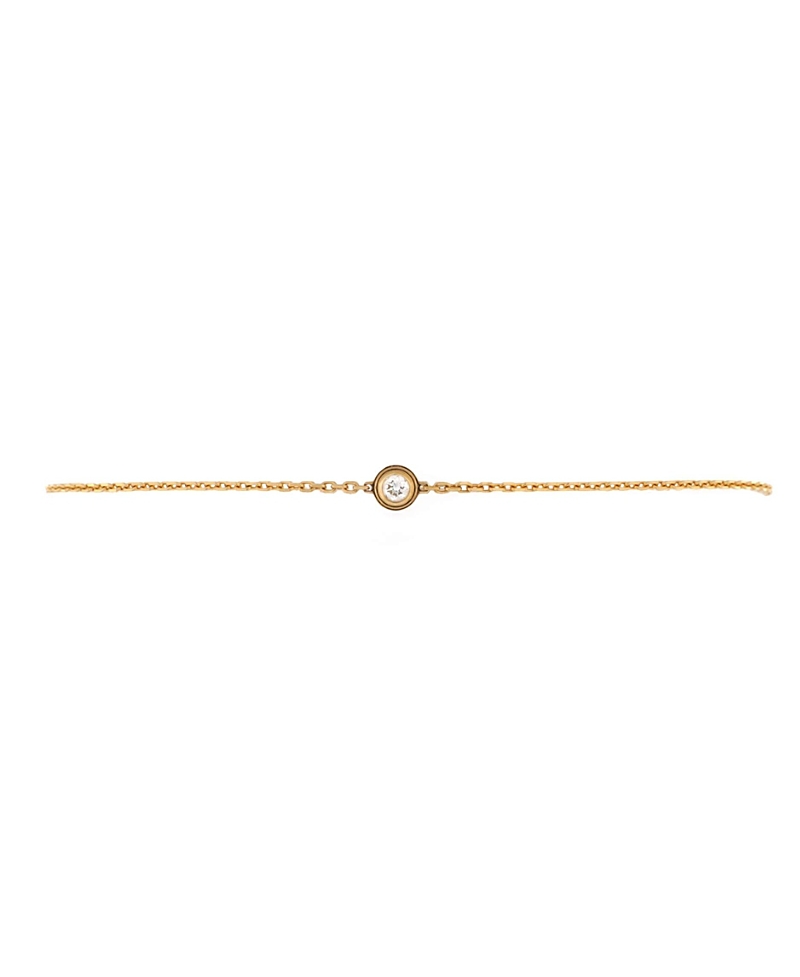 Pre-owned Pre-owned Cartier Cartier Xs Cartier D'amour Bracelet 18k Gold With Diamond
