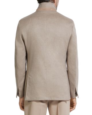 Oasi Cashmere Jacket with Removable Knit Bib