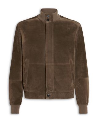 Leather Blouson Jacket
