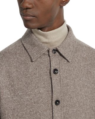 Cashmere & Silk Shirt Jacket