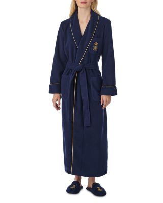 Long Shawl Collar Long Robe