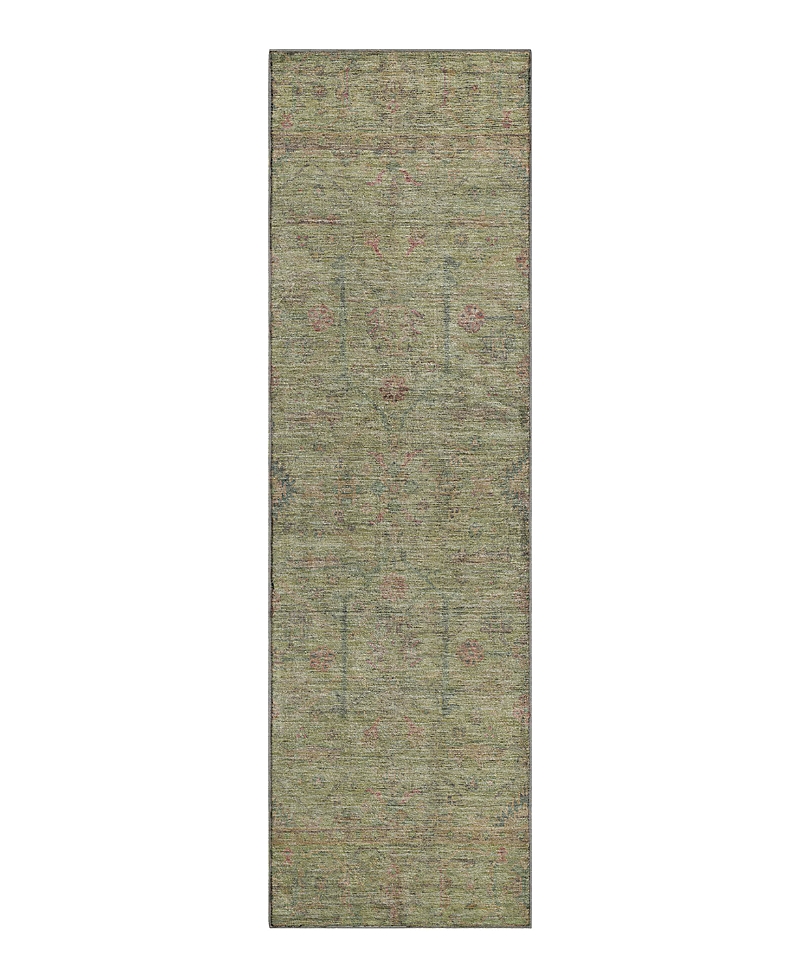 Dalyn Rug Company Dalyn Ravenna Washable Rn5 Runner Area Rug, 2'3 X 7'6 In Green