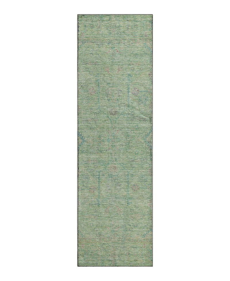 Dalyn Rug Company Dalyn Ravenna Washable Rn5 Runner Area Rug, 2'3 X 7'6 In Green