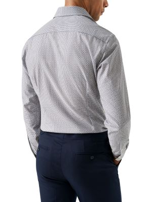 Contemporary Fit Geometric Shirt