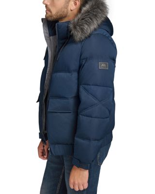 Lithgow Bomber Jacket with Removable Hood