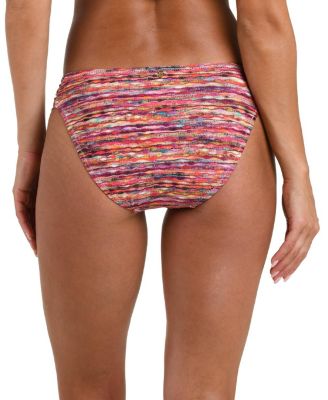 Shimmer Ripple Shirred Side Hipster Bottom