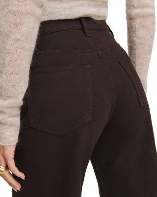 Val 90s Mid Rise Straight Jeans in Mole