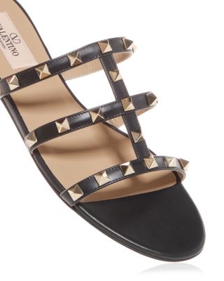 Women&#39;s Rockstud Slide Sandals