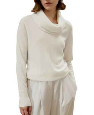 Cashmere Cowl Neck Sweater