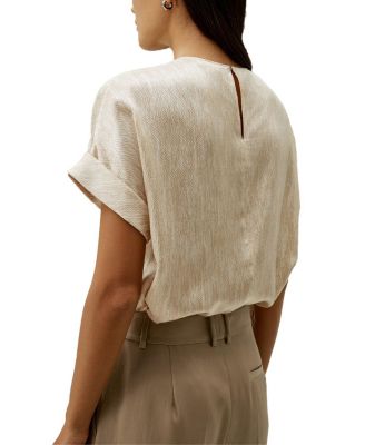 Pearl Satin Silk Top