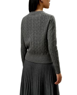 Baby Cashmere Cable-Knit Cardigan