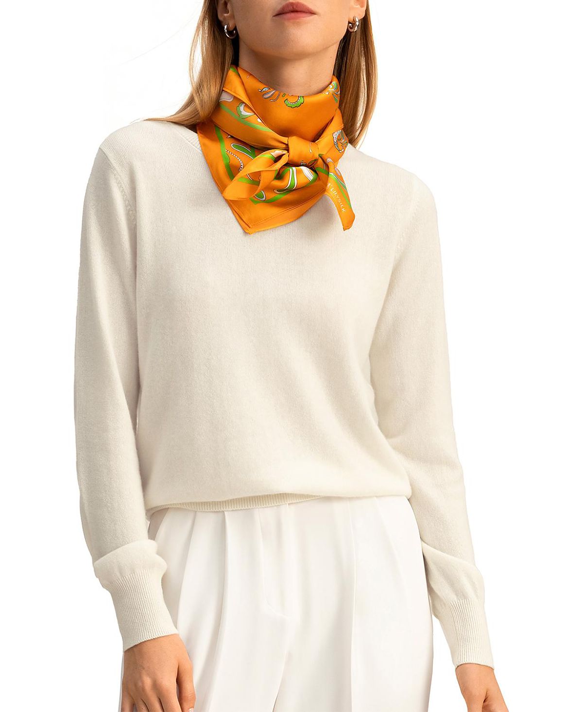 Lilysilk Baby Cashmere Crewneck Sweater