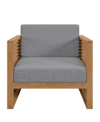 Carlsbad Teak Wood Outdoor Patio Armchair