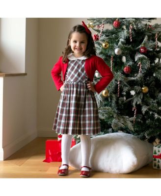 Girls' Sparkle Scalloped Bolero Sweater - Little Kid, Big Kid