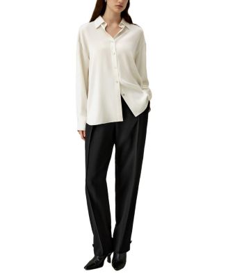 The One Relaxed Fit Silk Shirt