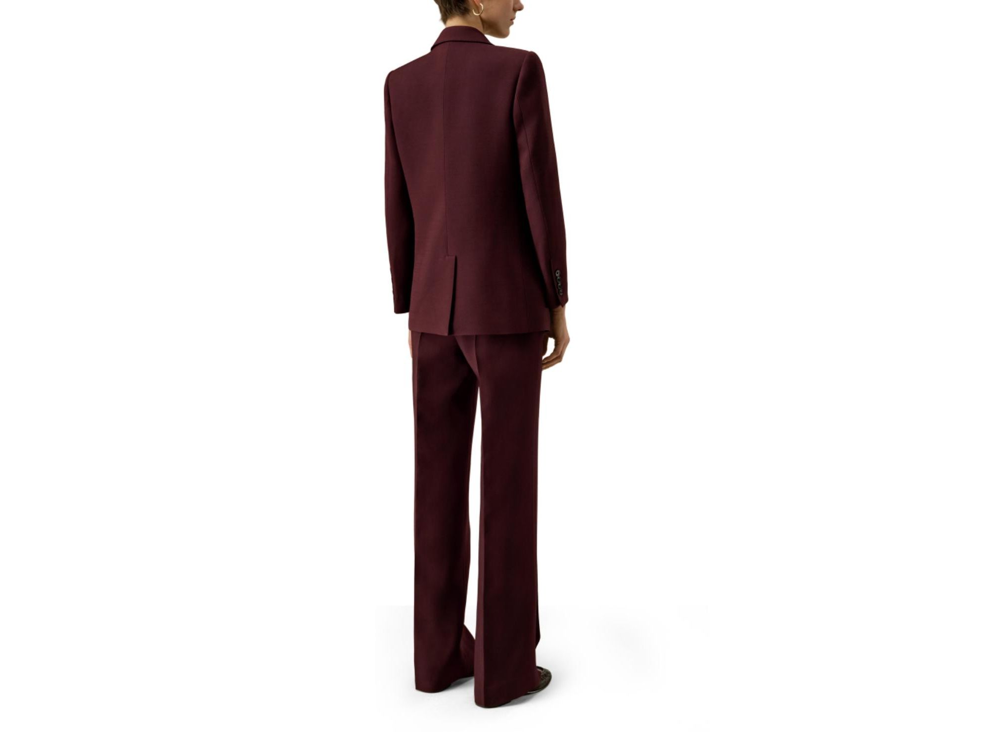 Double Breasted Lapel Blazer — Image 3