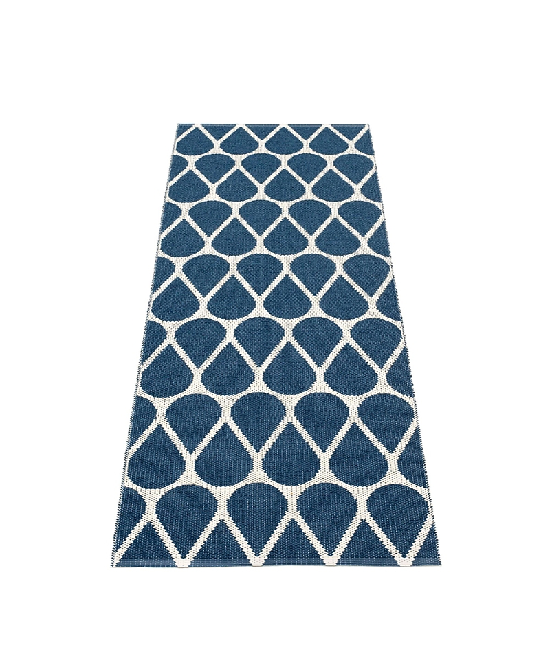 Pappelina Otis Rug, 27 X 78 In Blue