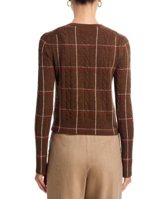 Jane Cashmere Cable Knit Cardigan