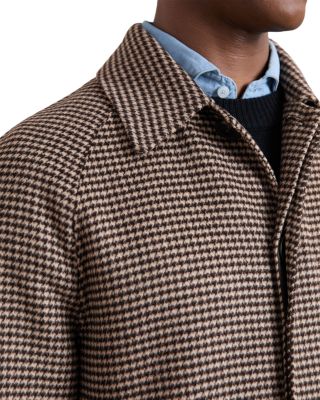 Morpeth Dogtooth Check Overcoat