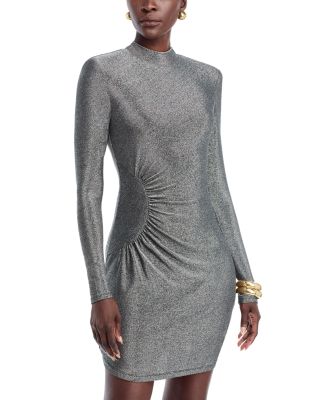Amarylis Metallic Mini Dress