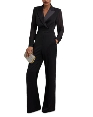 Perla Sheer Sleeve Jumpsuit