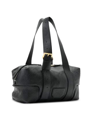 Ares Grained Leather Shoulder Bag