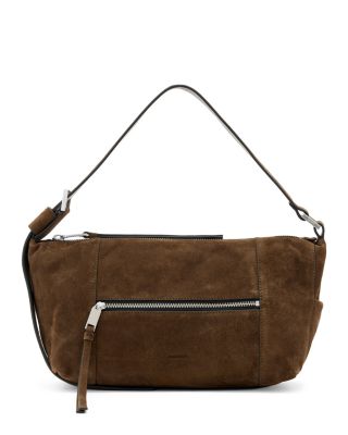 Vega Suede Shoulder Bag