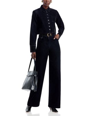 Jetta Cropped Denim Shirt