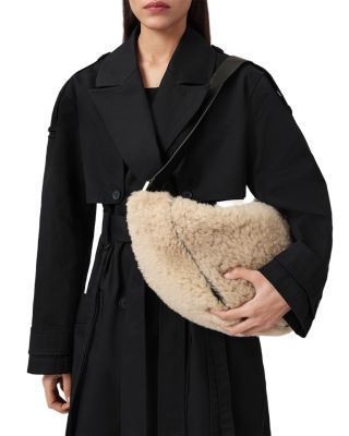 Luna Shearling Shoulder Bag