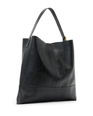 Asha Eel Embossed Shoulder Bag