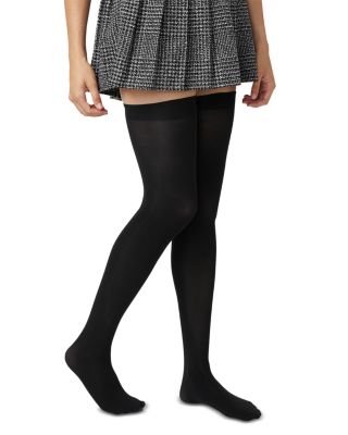 Opaque Over The Knee Socks
