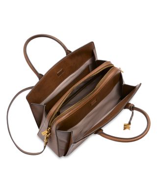 Laila Medium Leather Satchel