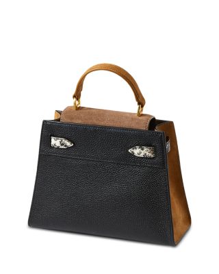 Dash Small Colorblock Leather Crossbody Bag