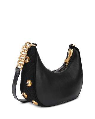 Kensington Small Gem Studded Hobo Bag